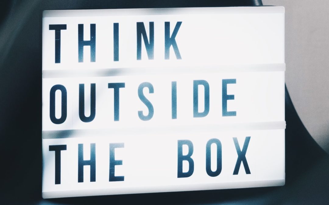 Think outside the box (Photo by Nikita Kachanovsky on Unsplash)